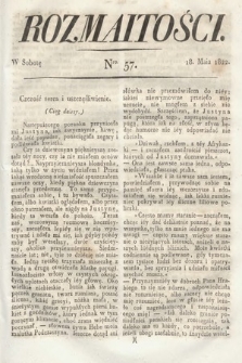 Rozmaitości : oddział literacki Gazety Lwowskiej. 1822, nr 57