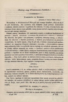 Wiadomości Polskie. R. 1, 1855, cz. 3, nr 7