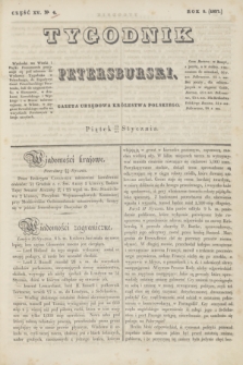 Tygodnik Petersburski : gazeta urzędowa Królestwa Polskiego. R.8, Cz.15, № 4 (27 stycznia 1837)