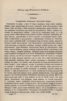 Wiadomości Polskie. R. 1, 1855, cz. 4, nr 6