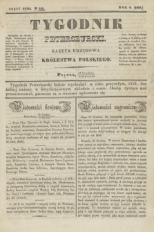 Tygodnik Petersburski : gazeta urzędowa Królestwa Polskiego. R.9, Cz.18, № 101 (4 stycznia 1839)