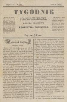 Tygodnik Petersburski : gazeta urzędowa Królestwa Polskiego. R.10, Cz.19, № 39 (31 maja 1839)