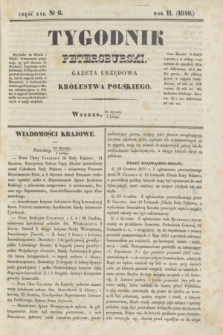 Tygodnik Petersburski : gazeta urzędowa Królestwa Polskiego. R.11, Cz.21, № 6 (4 lutego 1840)