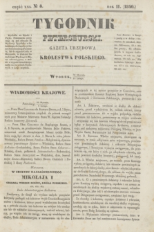 Tygodnik Petersburski : gazeta urzędowa Królestwa Polskiego. R.11, Cz.21, № 8 (10 lutego 1840)