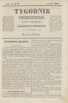 Tygodnik Petersburski : gazeta urzędowa Królestwa Polskiego. R.11, Cz.21, № 11 (21 lutego 1840)