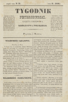 Tygodnik Petersburski : gazeta urzędowa Królestwa Polskiego. R.11, Cz.21, № 21 (27 marca 1840)