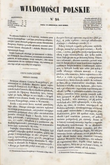 Wiadomości Polskie. R. 3, 1856, nr 24