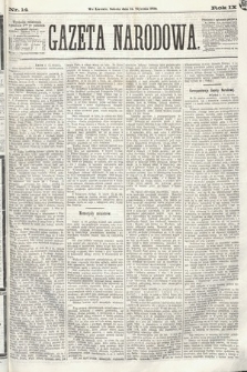Gazeta Narodowa. 1870, nr 14