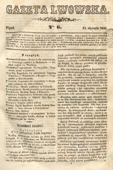 Gazeta Lwowska. 1848, nr 6
