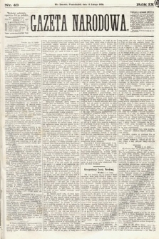 Gazeta Narodowa. 1870, nr 43
