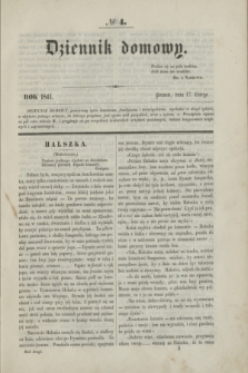 Dziennik Domowy. T.2, № 4 (17 lutego 1841) + wkładka