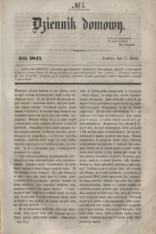 Dziennik Domowy. T.6, № 7 (31 marca 1845)