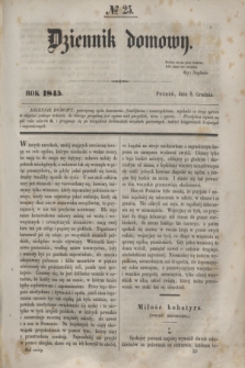 Dziennik Domowy. T.6, № 25 (8 Grudnia 1845)