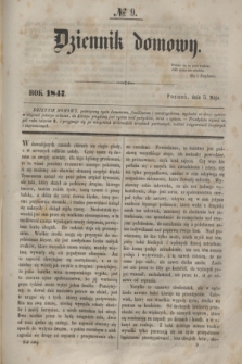 Dziennik Domowy. [T.8], № 9 (3 Maja 1847)