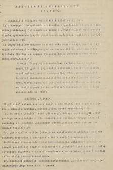 Instrukcje Spiskowo-Bojowej Organizacji Polskiej Partii Socjalistycznej z 1904 r.