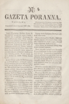 Gazeta Poranna. 1841, Ner 4 (4 stycznia)