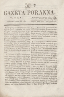 Gazeta Poranna. 1841, Ner 7 (8 stycznia)