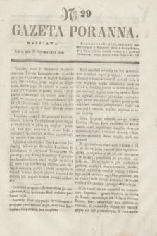 Gazeta Poranna. 1841, Ner 29 (30 stycznia)