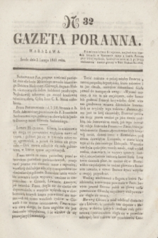 Gazeta Poranna. 1841, Ner 32 (3 lutego)