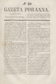 Gazeta Poranna. 1841, № 50 (21 lutego)
