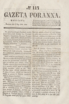 Gazeta Poranna. 1841, № 117 (2 maja)
