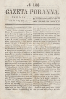 Gazeta Poranna. 1841, № 133 (19 maja)