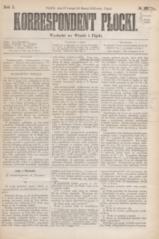 Korrespondent Płocki : wychodzi we wtorki i piątki. R.1, № 20 (10 marca 1876) + dod.