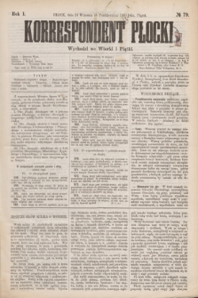 Korrespondent Płocki : wychodzi we Wtorki i Piątki. R.1, № 79 (6 października 1876)
