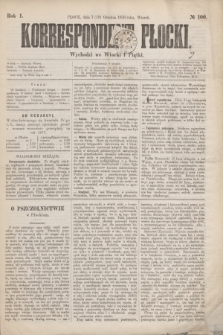 Korrespondent Płocki : wychodzi we Wtorki i Piątki. R.1, № 100 (19 grudnia 1876) + dod.