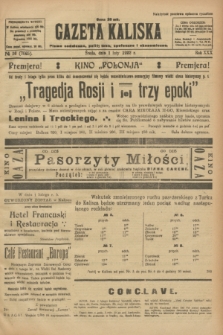 Gazeta Kaliska : pismo codzienne, polityczne, społeczne i ekonomiczne. R.30, № 26 (1 lutego 1922) = nr 7065