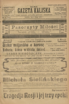 Gazeta Kaliska : pismo codzienne, polityczne, społeczne i ekonomiczne. R.30, № 29 (5 lutego 1922) = nr 7076