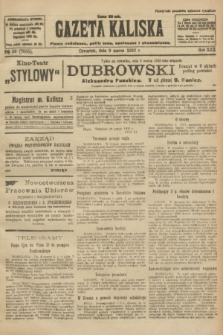 Gazeta Kaliska : pismo codzienne, polityczne, społeczne i ekonomiczne. R.30, № 56 (9 marca 1922) = nr 7095