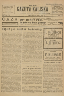 Gazeta Kaliska : pismo codzienne, polityczne, społeczne i ekonomiczne. R.30, № 69 (24 marca 1922) = nr 7108