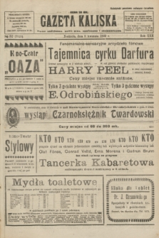 Gazeta Kaliska : pismo codzienne, polityczne, społeczne i ekonomiczne. R.30, № 82 (9 kwietnia 1922) = nr 7121