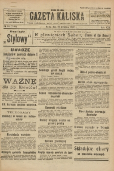 Gazeta Kaliska : pismo codzienne, polityczne, społeczne i ekonomiczne. R.30, № 94 (26 kwietnia 1922) = nr 7133