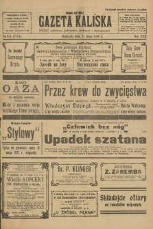 Gazeta Kaliska : pismo codzienne, polityczne, społeczne i ekonomiczne. R.30, № 115 (21 maja 1922) = nr 7154