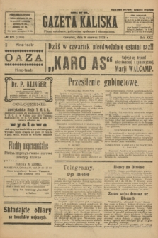 Gazeta Kaliska : pismo codzienne, polityczne, społeczne i ekonomiczne. R.30, № 128 (8 czerwca 1922) = nr 7167