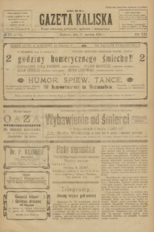 Gazeta Kaliska : pismo codzienne, polityczne, społeczne i ekonomiczne. R.30, № 131 (11 czerwca 1922) = nr 7170