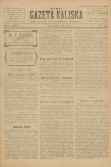 Gazeta Kaliska : pismo codzienne, polityczne, społeczne i ekonomiczne. R.30, № 151 (7 lipca 1922) = nr 7190