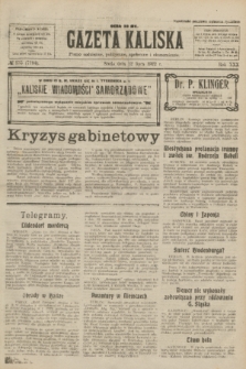 Gazeta Kaliska : pismo codzienne, polityczne, społeczne i ekonomiczne. R.30, № 155 (12 lipca 1922) = nr 7194