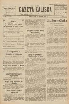 Gazeta Kaliska : pismo codzienne, polityczne, społeczne i ekonomiczne. R.30, № 193 (26 sierpnia 1922) = nr 7232
