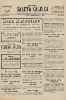 Gazeta Kaliska : pismo codzienne, polityczne, społeczne i ekonomiczne. R.30, № 224 (3 października 1922) = nr 7263