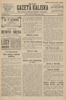 Gazeta Kaliska : pismo codzienne, polityczne, społeczne i ekonomiczne. R.30, № 234 (14 października 1922) = nr 7273
