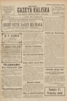 Gazeta Kaliska : pismo codzienne, polityczne, społeczne i ekonomiczne. R.30, № 277 (5 grudnia 1922) = nr 7316