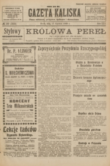 Gazeta Kaliska : pismo codzienne, polityczne, społeczne i ekonomiczne. R.30, № 283 (13 grudnia 1922) = nr 7322