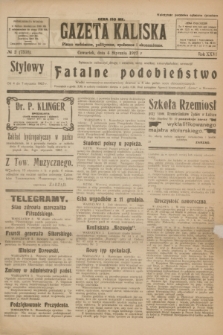 Gazeta Kaliska : pismo codzienne, polityczne, społeczne i ekonomiczne. R.31, № 2 (4 stycznia 1923) = nr 7338