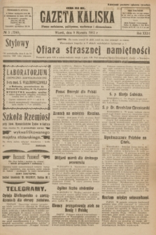 Gazeta Kaliska : pismo codzienne, polityczne, społeczne i ekonomiczne. R.31, № 5 (9 stycznia 1923) = nr 7340