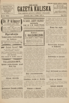 Gazeta Kaliska : pismo codzienne, polityczne, społeczne i ekonomiczne. R.31, № 25 (1 lutego 1923) = nr 7359