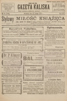 Gazeta Kaliska : pismo codzienne, polityczne, społeczne i ekonomiczne. R.31, № 33 (11 lutego 1923) = nr 7369