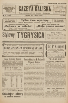 Gazeta Kaliska : pismo codzienne, polityczne, społeczne i ekonomiczne. R.31, № 48 (1 marca 1923) = nr 7384